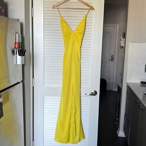 Gorgeous Yellow Evening Gown